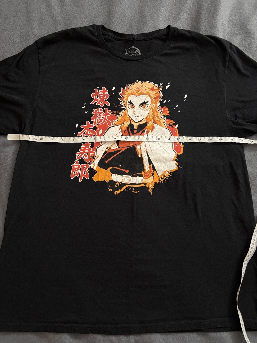 Demon Slayer Rengoku Graphic Tee XL Anime Manga Kimetsu No Yaiba Shirt - Picture 4 of 7